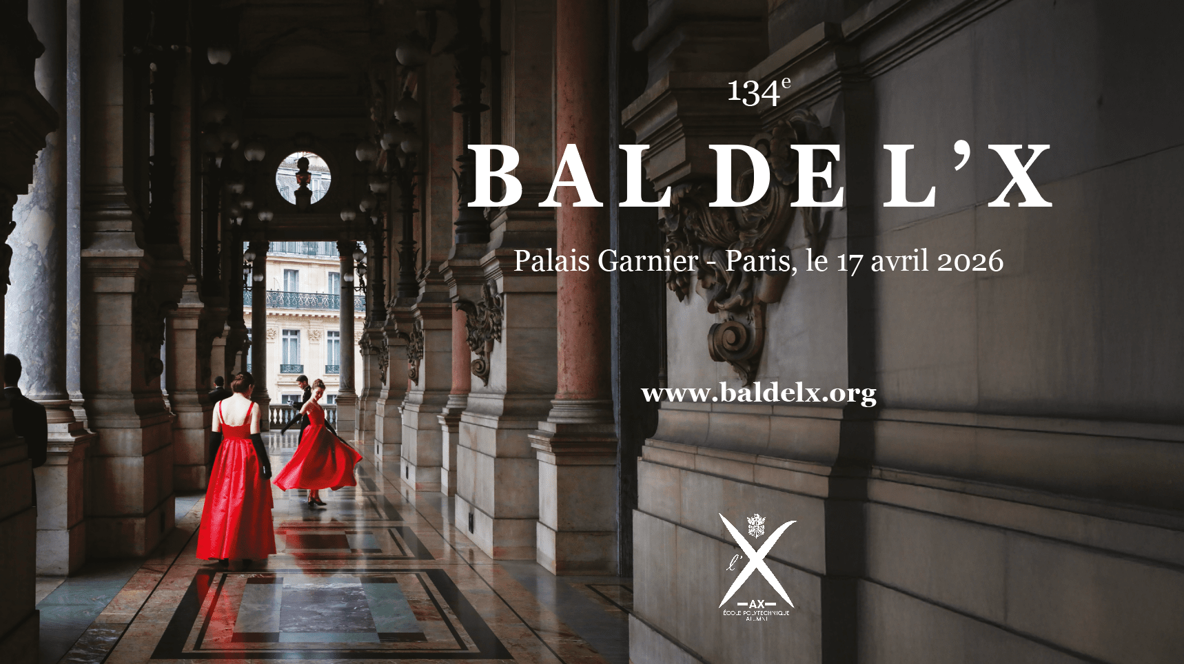 Bal de l’X 2026 : Réservez vos places de bal le 10 mars 2026