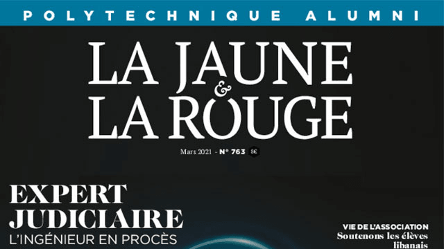 Parution de La Jaune et la Rouge du mois de mars