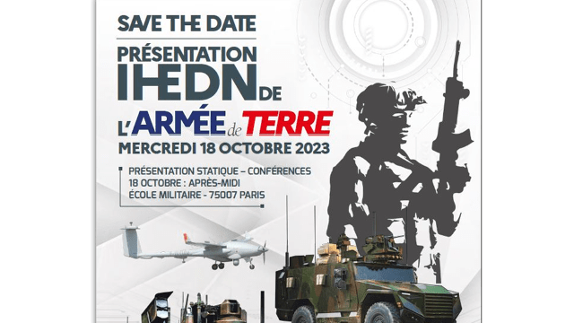 X-Défense / Présentation IHEDN de l'armée de Terre | AX POLYTECHNIQUE