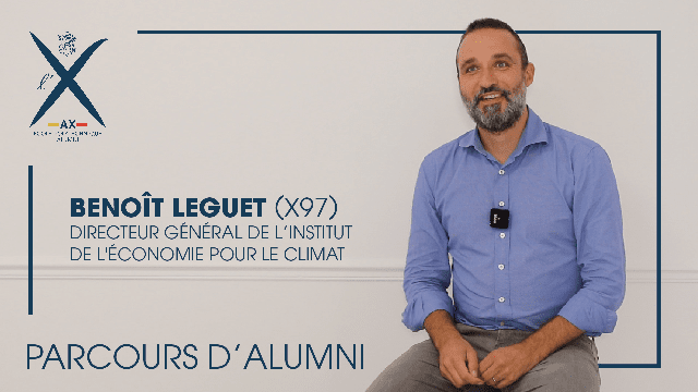 Benoît Leguet (X97), directeur général de I4CE – Institut de l’économie pour le climat