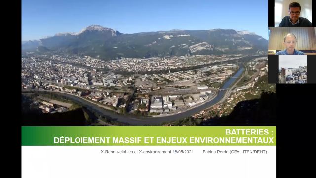 Replay webinaire X-Renouvelables X-Environnement sur les batteries avec le CEA LITEN