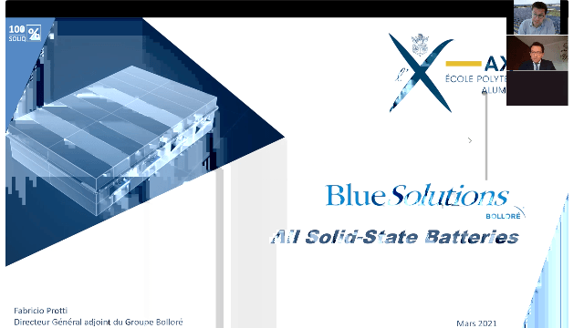 Webinaire X-Renouvelables et X-Environnement avec Fabricio Protti, DG Adjoint du groupe Bolloré