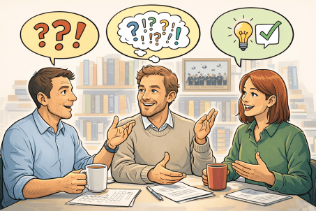 Echange et partage d'expérience posture de mentor