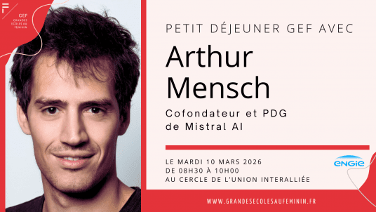 Petit-déjeuner GEF : Arthur Mensch