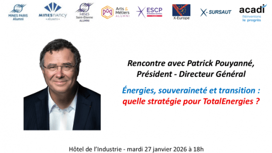 Rencontre avec Patrick Pouyanné, Président - Directeur Général de TotalEnergies