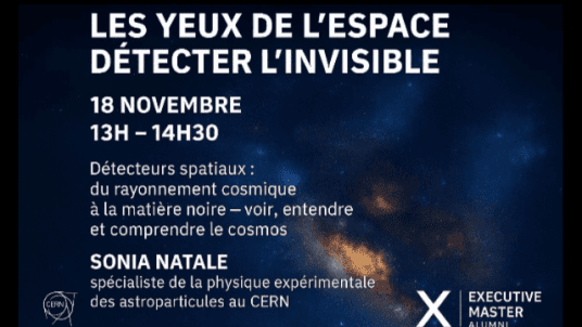 Les yeux de l’espace – détecter l’invisible. Détecteurs spatiaux : du rayonnement cosmique à la matière noire.