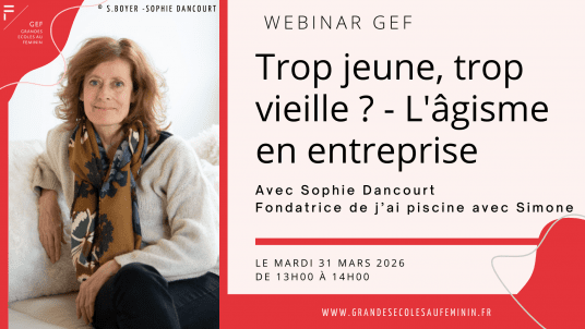 Webinaire GEF : Sophie Dancourt, fondatrice de "j'ai piscine avec Simone"