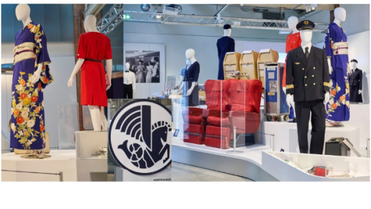 visite commentée de l’exposition "Air France, un siècle d’élégance » ce samedi 18 octobre matin